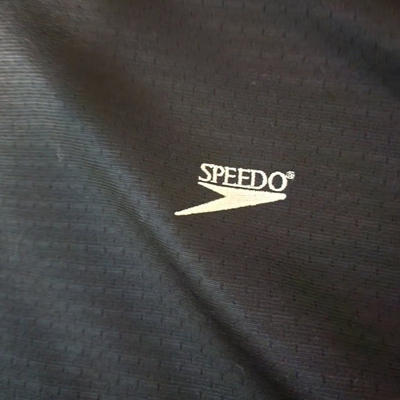 Speedo Black And White Zip Jacket - Picture 3 of 14